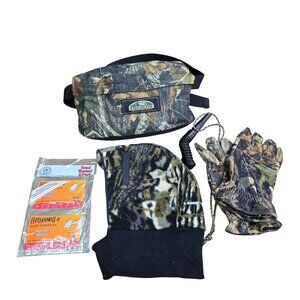 Fieldline Camo Waist Pack Accessories Gloves Fleece Balaclava Hand Warmers Grunt